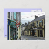 Davis street, Athenry, Ierland Briefkaart (Voorkant / Achterkant)