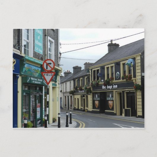 Davis street, Athenry, Ierland Briefkaart (Voorkant)