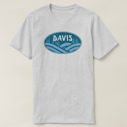 Davis West Virginia Buitenactiviteiten T-shirt (Design voorkant)