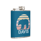 Davis West Virginia Retro Beer Heupfles (Rechts)