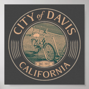 DAVIS YOLO CALIFORNIA - STAD DAVIS CA POSTER