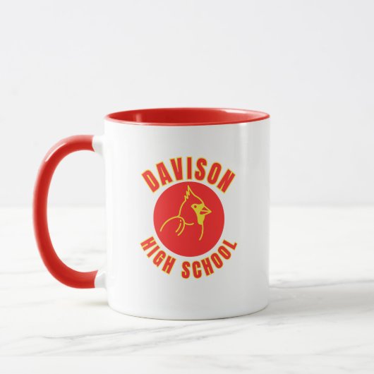 Davison High School Michigan Coffee Mug Mok (Links)