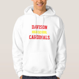 Davison High School Printed Hoodie