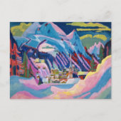 Davos in de winter | Ernst Ludwig Kirchner Briefkaart (Voorkant)