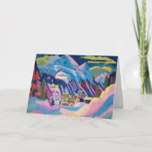 Davos in de winter | Ernst Ludwig Kirchner Kaart (Voorkant)