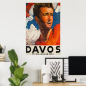 Davos, Parsenn, Zwitserland, Ski Poster (Thuiskantoor)