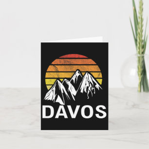 Davos Swiss Zwitserland Ski Resort Snowboarden Kaart