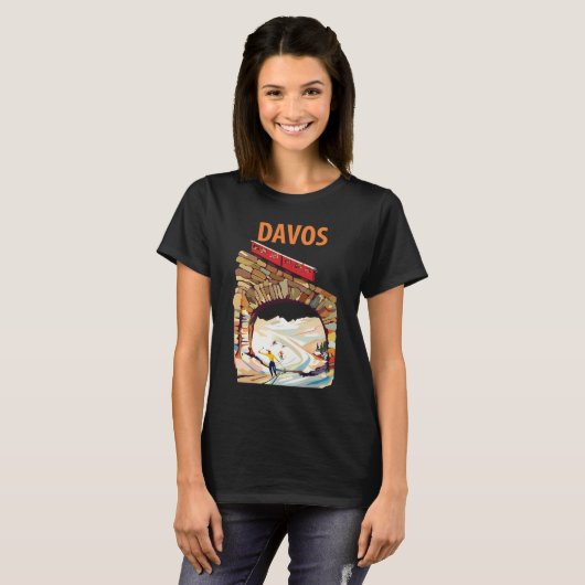 Davos T-shirt (Voorkant volledig)