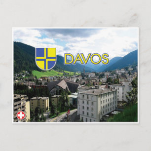 Davos - Zwitserland Briefkaart