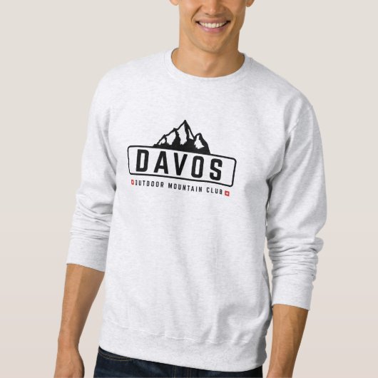 Davos Zwitserland Buitenactiviteiten Trui (Voorkant)