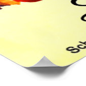 Davos Zwitserland Vintage Travel Poster (Hoek)