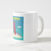 Davos Zwitserse Alpen Grote Koffiekop (Voorkant rechts)