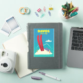 Davos Zwitserse Alpen Sticker (iPad Cover)