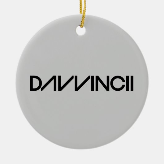 Davvincii Keramisch Ornament (Voorkant)