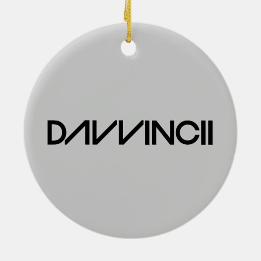 Davvincii Keramisch Ornament (Achterkant)