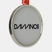 Davvincii Metalen Ornament (Rechts)