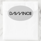 Davvincii Ovale Sticker (Tas)
