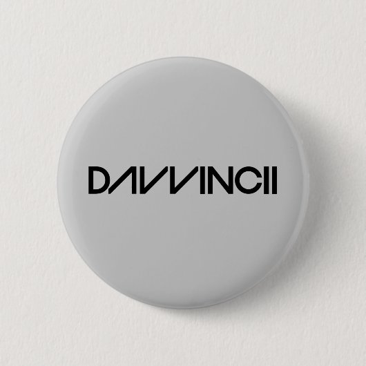 Davvincii Ronde Button 5,7 Cm (Voorkant)