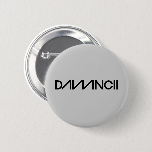 Davvincii Ronde Button 5,7 Cm (Voorkant /achterkant)