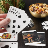 Davy Crocket "Ga Vooruit" Wijsheid Quote Pokerkaarten (Insitu)