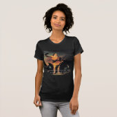 Davy Crocket "Ga Vooruit" Wijsheid Quote T-shirt (Voorkant volledig)