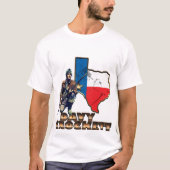 Davy Crockett an American Folk Hero T-shirt (Voorkant)