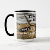 Davy Crockett citaat over de hel en Texas Mok (Links)