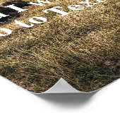 Davy Crockett citaat over het Poster hel en Texas (Hoek)