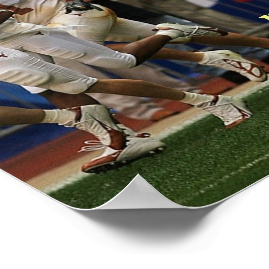 Davy Crockett citaat over het Poster hel en Texas (Hoek)