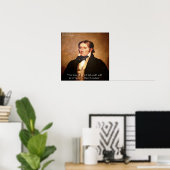 Davy Crockett "Naar Texas" Poster (Thuiskantoor)