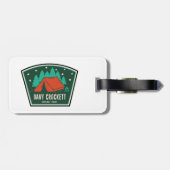 Davy Crockett National Forest Camping Bagagelabel (Achterkant horizontaal)