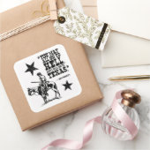 Davy Crockett quote sticker (Geschenken)