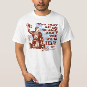 Davy Crockett Texas T-shirt