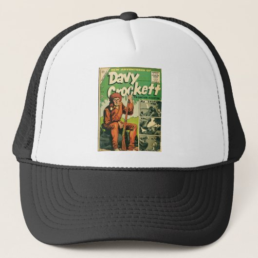 Davy Crockett Trucker Pet (Voorkant)