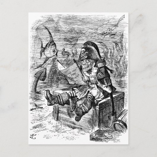 Davy Jones' Locker Briefkaart (Voorkant)