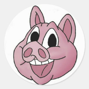 DavyDav-Sticker Ronde Sticker