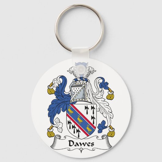 Dawes Family Crest Sleutelhanger (Voorkant)