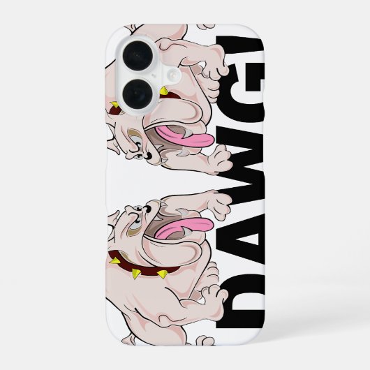 DAWG! iPhone 4 Case-Mate 16 Hoesje (Achterkant)