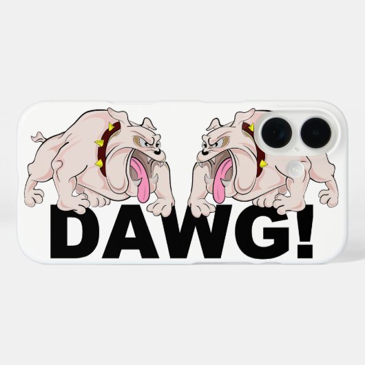 DAWG! iPhone 4 Case-Mate Case (Achterkant (horizontaal))
