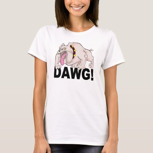DAWG! shirt - kies stijl en kleur (Voorkant)