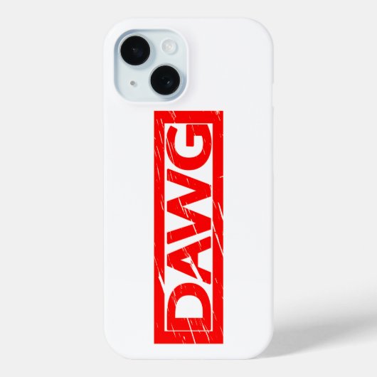 Dawg Stamp Case-Mate iPhone Case (Achterkant)