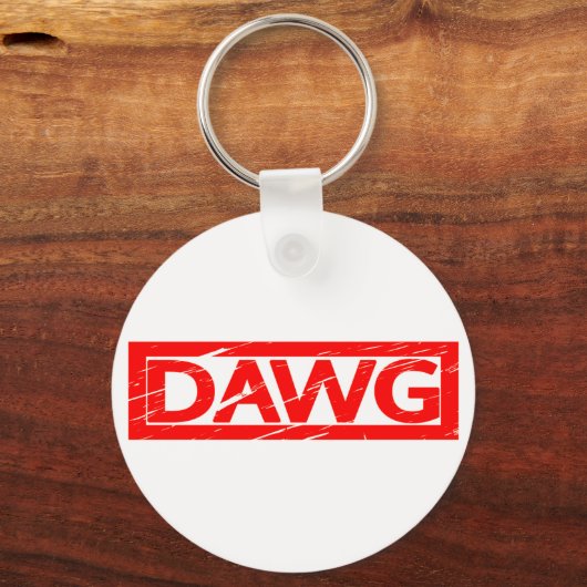 Dawg Stamp Sleutelhanger (Voorkant)