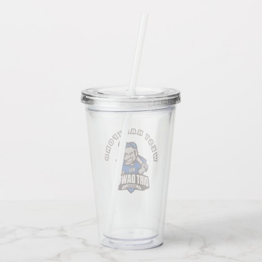 Dawg Tumbler Acryl Drinkbeker (Achterkant)