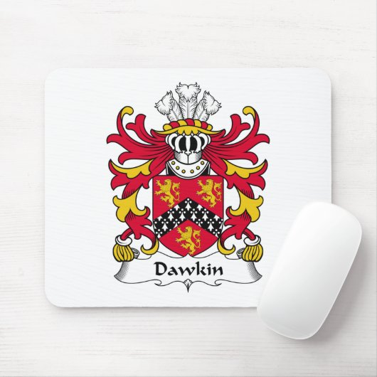 Dawkin Family Crest Muismat (Met muis)