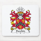 Dawkin Family Crest Muismat (Voorkant)