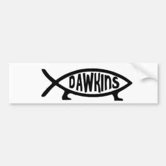 Dawkins Fish Bumpersticker