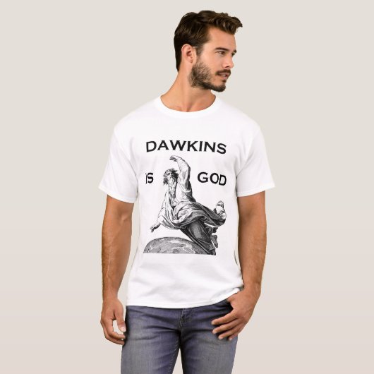 Dawkins IS God T-shirt (Voorkant volledig)
