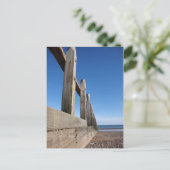 Dawlish Warren Blue Sky Briefkaart (Staand voorkant)