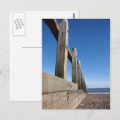 Dawlish Warren Blue Sky Briefkaart (Voorkant / Achterkant)