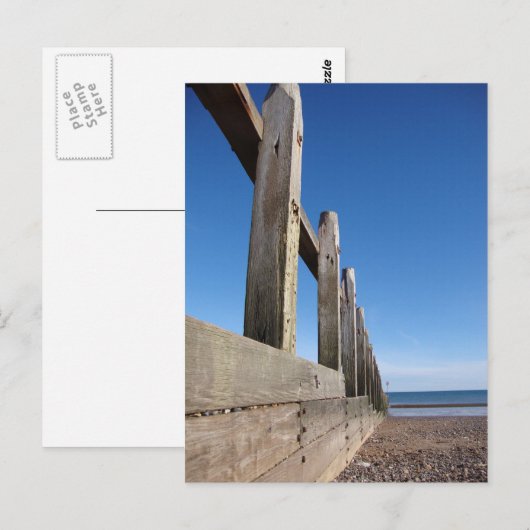 Dawlish Warren Blue Sky Briefkaart (Voorkant / Achterkant)